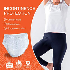Veeda Natural Incontinence Underwear for Women, Maximum Absorbency, Small/medium size, 14 count
