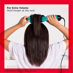 Revlon ‎RVDR5222FMNT One-Step™ Volumizer and Ionic Hair Dryer with Advanced Ionic Technology™, Hot Air Brush, Less Frizz, 3Heat/ 2 Speed Settings, Mint