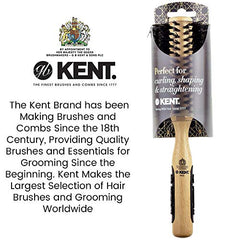 KENT K-Ns03 natural shine Brush, Large Radial, Pure Bristle, 1 Count