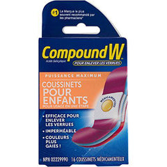 Compound W Maximum Strength One Step Kids Pads