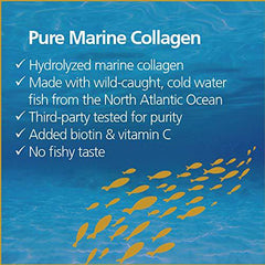 Vitality Glow Marine Collagen + Biotin - 30 Day