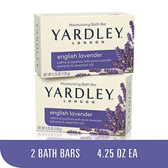 Yardley English Lavender 2-Bar Soap, 240 Grams