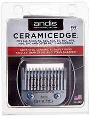 Andis Size 000 Graduation Blade Close Cutting - 1/50" - .5 mm, 1 Count (Pack of 1), 64480