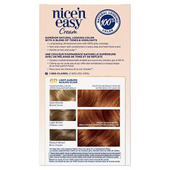 Clairol Nice'n Easy Permanent Hair Dye, 6R Light Auburn Hair Color, 1 Count