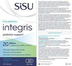 SISU Integris Probiotic 20 Billion 30 VC