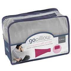 Kushies Bamboo GoPillow Wearable Breastfeeding Pillow, Grey