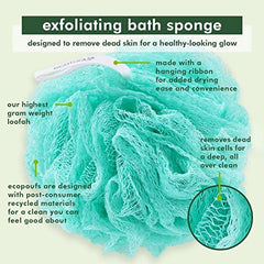 EcoTools EcoPouf Exfoliating Sponge (Pack of 6)