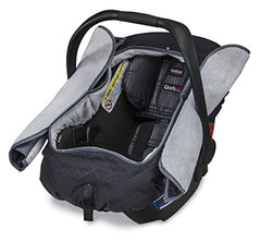 Britax B-Warm Insulated Infant Car Seat Cover, Polar Mist