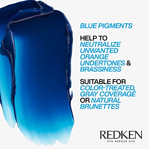 Redken Color Extend Brownlights Blue Conditioner | Hair Toner For Natural & Color-Treated Brunettes | Tones Hair & Removes Brass | Packaging May Vary