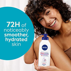 NIVEA Repair & Care Fragrance-Free Body Lotion | 72H Hydration, 625ml