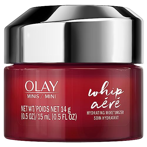 Olay Regenerist Whip Hydrating Face Cream, Face Moisturizer with Vitamin B3, Niacinamide, Trial Size, 15 Milliliters