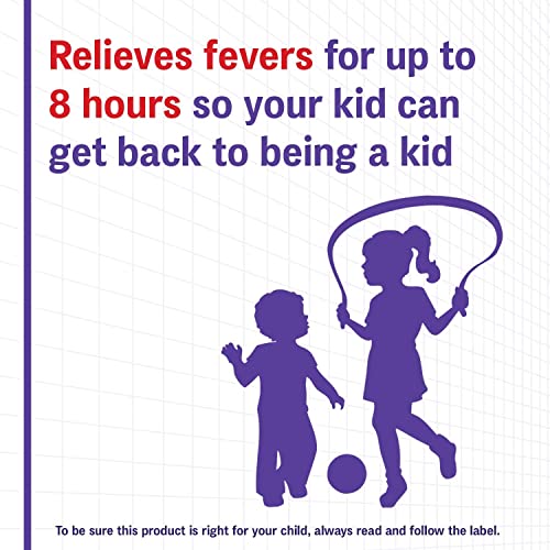 Children's Advil (100 ML, Grape Flavour) Ibuprofen Suspension Temporary Fever Reducer