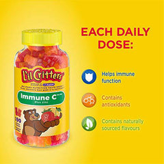 Immune C Plus Zinc Gummy Vitamins for Kids