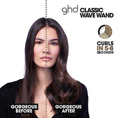 ghd Soft Curl Hair Curling Iron ― 1.25" Hair Curler, Professional Styling Tool with Safer-for-Hair Styling Tool Temperature, Perfect for Longer Hair or Voluminous Styles ― Black