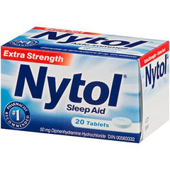 Nytol One-A-Night Tablets - 20 Count - Fast and Effective Nighttime Sleep Aid