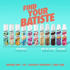 Batiste Blonde Dry Shampoo, For Blonde Hair, Refresh Hair and Absorb Oil Between Washes, Waterless Shampoo for Added Hair Texture and Body, 200-ml