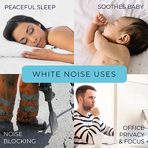 Yogasleep Dohm | The Original White Noise Machine | Soothing Natural Sound from a Real Fan | Noise Cancelling | Sleep Therapy, Office Privacy, Travel | For Adults & Baby | 101 Night Trial