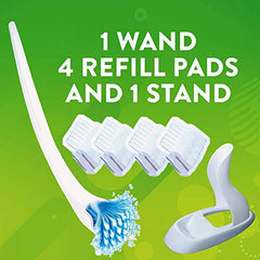 Scrubbing Bubbles Fresh Brush Toilet Cleaning System Starter Kit with 4 Refills