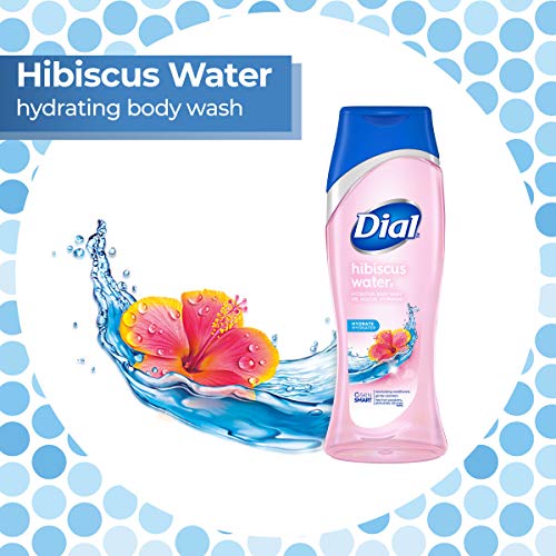 Dial Hibiscus Hydrating Water Body Wash, 473 Milliliters (Pack of 1)