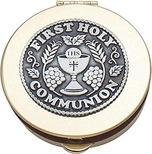 CA Gift BX101 Communion Rosary Keepsake Box, 2-1/8" Diameter