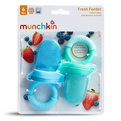 Munchkin 43302 Fresh Food Feeder, 2-Pack (Colors May Vary)