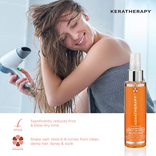 KERATHERAPY Keratin Infused Color Protect Shampoo, 10.1 fl. oz., 300 ml