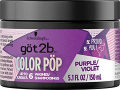 Schwarzkopf Got2b Color Pop Semi Permanent Hair Color, Purple, 150ml