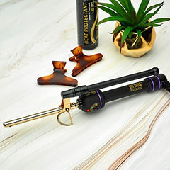 Hot Tools HT1106 Micro Mini Professional Marcel Curling Iron with Multi Heat Control, 3/8 Inches