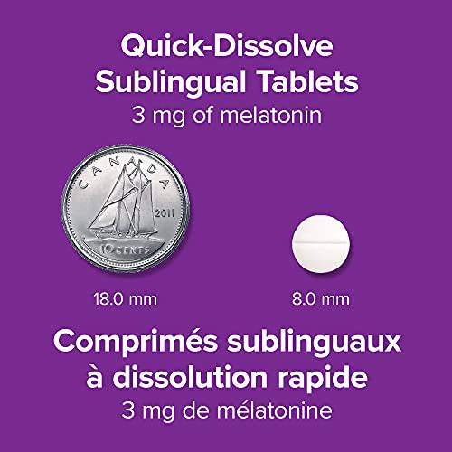 Webber Naturals® Melatonin Quick Dissolve, 3 mg - Zecoya