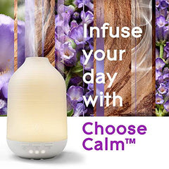 Glade Aromatherapy Diffuser & Essential Oil, Air Freshener for Home, Choose Calm Scent with Notes of Lavender & Sandalwood, 1 Count