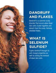 Selsun Blue ACTIV Hydration Anti-Dandruff Shampoo, 300mL, Controls Dandruff and Flaking, Moisturizes Scalp