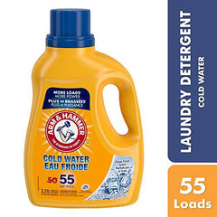 Arm & Hammer Cold Water Liquid Laundry Detergent Clean Fresh Scent - Zecoya