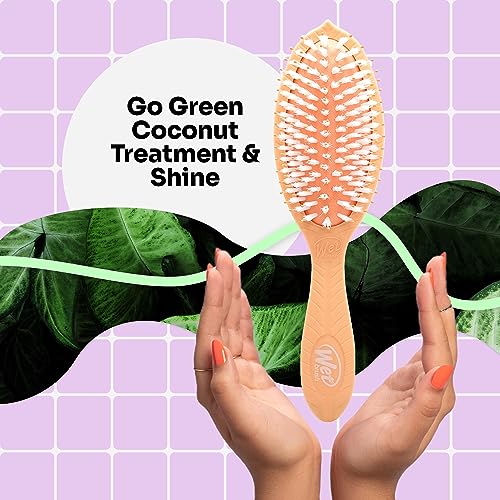 Wet Brush Brush Go Green Treatment and Shine, Coconut Oil, 1 Count