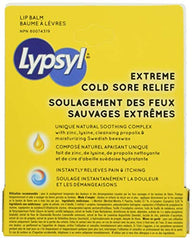 LypSyl Extreme Cold Sore Relief Lip Balm, 8gm