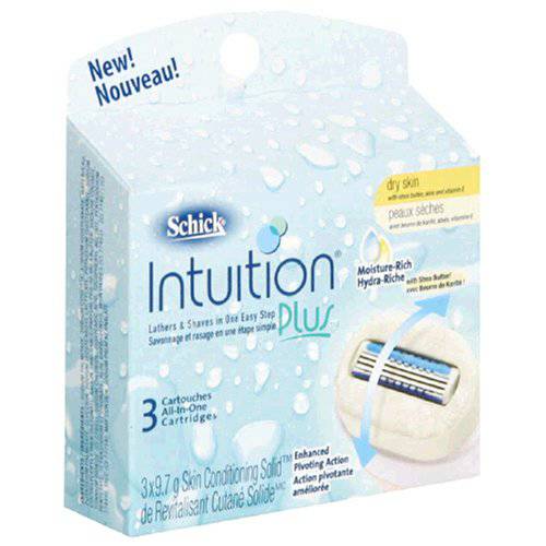 Schick Intuition Advanced Moisture Women’s Razor Refills with Shea Butter - Zecoya