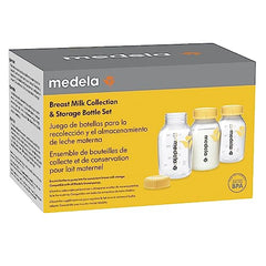 Medela Breast Milk Collection and Storage Bottles, 6 Pack, 5 Ounce/150mL Breastmilk Container, Compatible with Medela Breast Pumps and Made Without BPA