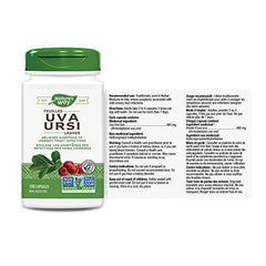 Nature's Way Uva Ursi Leaves Health Supplement, 100 Count