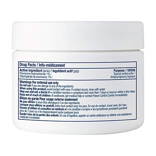 CeraVe Itchy Skin Relief Unisex Moisturizing Cream. For Dry & Eczema-prone skin. Anti-itch cream for minor irritations, insect bug bites, sunburn relief & scrapes. With Pramoxine, Fragrance Free, 340g