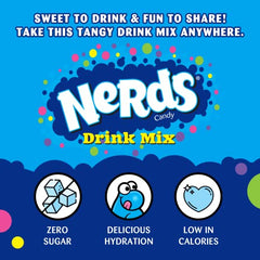 Nerds, Cherry – Powder Drink Mix, Delicious hydration, 12 boxes makes 72 drinks