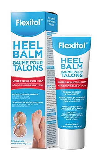 Flexitol Heel Balm - Super-Concentrated Moisturizer and Exfoliator, Diabetic Friendly, Pro-Vitamin B5, Vitamin E and L-Arginine, 112g