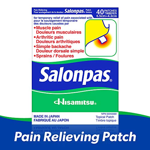 Salonpas Pain Relieving Patch – 40 Patches