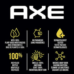 AXE Excite Body Wash with Pump for Men Coconut & Black Pepper Scent Clean + Fired up 946 mL