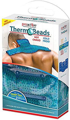 Proactive Therm-O-Beads Reusable Hot or Cold Therapy Shoulder and Neck Gel Compress For Pain Relief