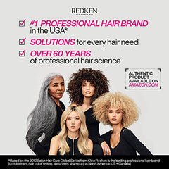 Redken Hair Shampoo, Volume Injection Shampoo, Hair Volumizer For Fine Hair, Volumizing Shampoo Adds Lift & Body, With Filoxane, Paraben Free, 1000 ML