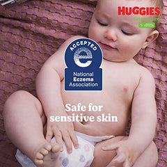 HUGGIES Natural Care Baby Wipes, Refill Pack (184 Sheets Total), Fragrance-free, Alcohol-free, Hypoallergenic