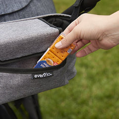 Evenflo Universal Stroller Organizer, Grey Melange