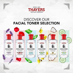 THAYERS Alcohol-Free Witch Hazel Unscented Face Toner Skin Care with Aloe Vera, Natural Gentle Facial Toner, for All Skin Types, Duo Pack (2 x 355mL)