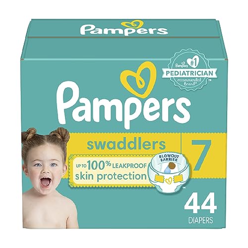 Pampers Swaddlers Active Baby Diaper Size 7 44 Count