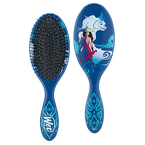 Wet Brush Disney Original Detangler Hair Brush - Raya and the Last Dragon, Purple - Comb for Women, Men and Kids - Wet or Dry – Removes Knots and Tangles - Natural, Thick, and Curly Hair