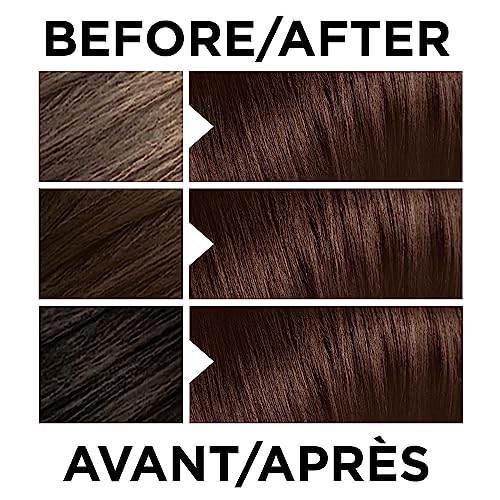L'Oreal Paris Superior Preference Permanent Hair Color, CB415 Dark Soft Mahogany Brown, 100% Grey Coverage, Hair Dye (Pack of 2)